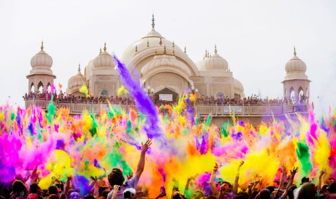Holi Color Festivalİ - Hindistan