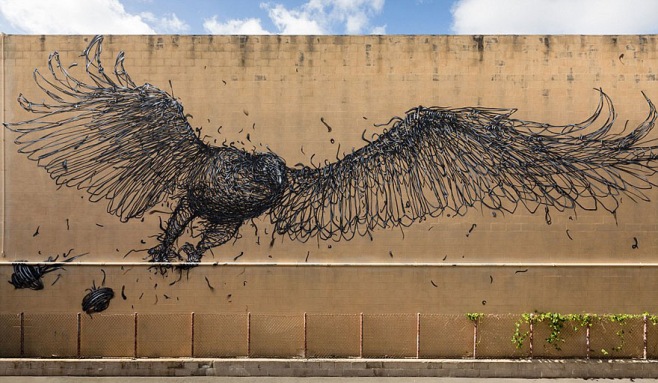 Ayrıntılı Sokak Graffiti Sanatı Örnekleri