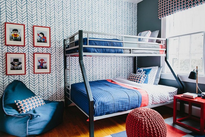 Çocuk Yatak Odası Son Moda Duvar Dekorasyonu Fikirleri